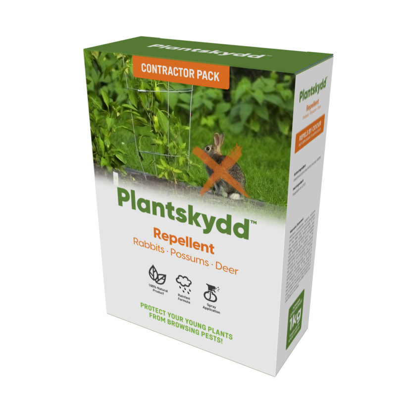 Plantskydd Animal Repellent - offering an animal repellent that doesn't harm the earth!